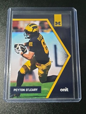 #B-68 - Peyton O'Leary - Onit University of Michigan Football 2025 - Base