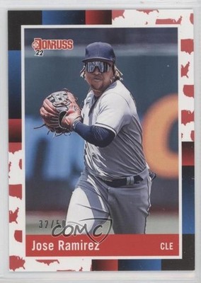 2022 Panini Donruss Retro 1988 America 32/50 Jose Ramirez #235 0gm4