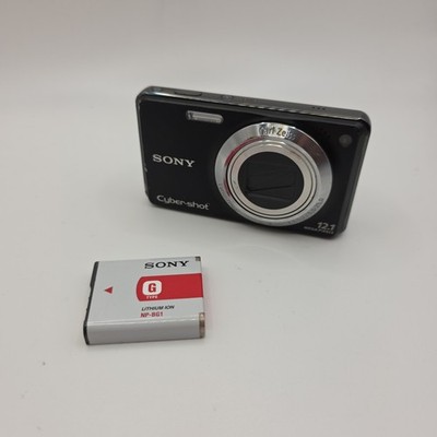 Digitalkamera Sony Cyber-shot DSC-W275 12,1 MP Schwarz Zustand Gut Getestet Kam