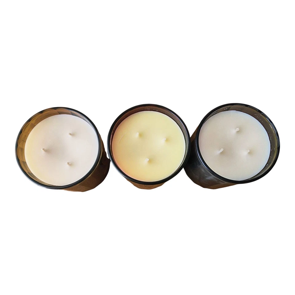 Juego de 6 velas y jabón Merlot de cereza negra de franela BBW, recolección de cosecha, NUEVO Foto 2 de 4