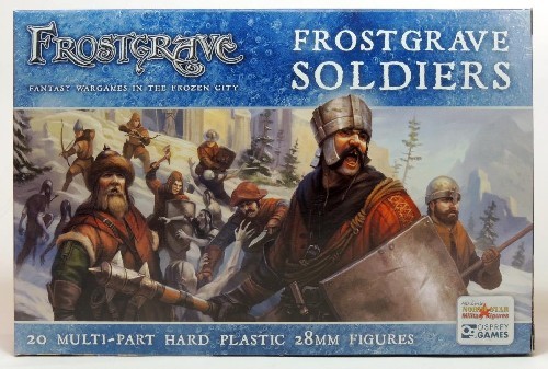 Солдатики Frostgrave 1 20 фигурок из твердого пластика толщиной 28 мм состоящих из нескольких частей FGVP01 7390₽
