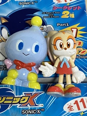 Sega Sonic X PVC Mini Figure 2” Cream & Cheese Figurines Gashapon