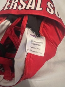 Rebel Cheer Sports Bra Bling Sonics YS Youth Small