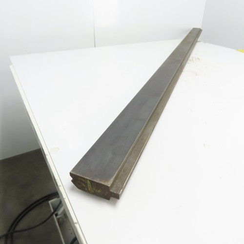 77-5/16" Long Press Brake 90° V-Forming Angle Die Block 1/2" Tang 3-1/4" Tall - Picture 7 of 10