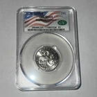 1776-2026-D Mayflower Compact Quarter CAC MS64 – Silver – 25C –