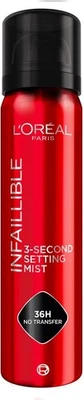 L'OREAL PARIS L'Oréal Paris Setting Spray, Infallible 3-Second Makeup Setting Spray Mist for F