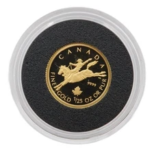 2006 Canada 50 cent Cowboy Gold Maple Leaf 1/25 oz .9999 Pure RCM