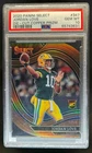 2020 Select Jordan Love RC Copper Prizm Die Cut Field #/355 Packers PSA 10