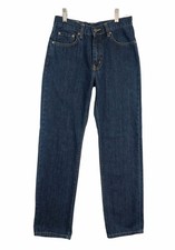 Lacoste Jeans Girls Size 14 26x29 Blue Denim Straight Leg Mid Rise