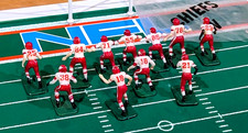 Tudor Electric Football KC. CHIEFS Dawson, Taylor, Lanier WJ/BS VTG NFL Tm Bag