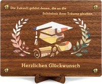 Abschluss Geschenk Holz FüR Bachelor Abitur Master Doktor Geldgeschenke