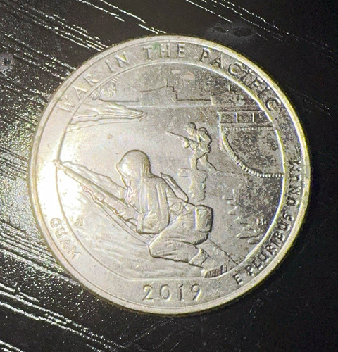 2019-D America the Beautiful 25C War in the Pacific Quarter Business Strike
