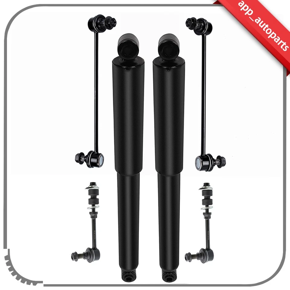 For GMC Terrain Chevy Equinox Pontiac Torrent Front Struts Rear Shocks Sway Bars - Imagem 4 de 4
