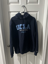 Champion UCLA Bruins Hoodie Pullover Sweatshirt, Blue,Men's Size L