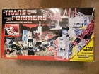 Transformers G1 Metroplex   99% Complete With Box Nice Plastic Wheels