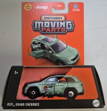 2025 Matchbox Moving Parts - Jeep Grand Cherokee - National Parks Mint 17/50 NIP