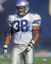 Mack Strong Autographed Signed 8x10 Photo Seattle Seahawks MCS Holo #63502