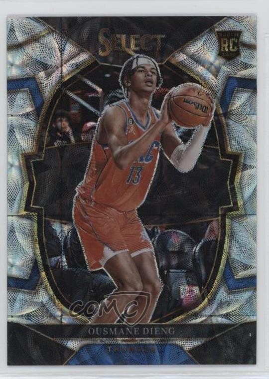 2022-23 Panini Select Concourse Scope Prizm Ousmane Dieng #76 12yh