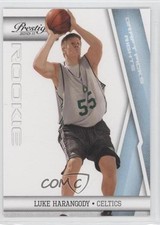 2010 Prestige Rookie Draft Picks Rights Light Blue /999 Luke Harangody #202 0c4