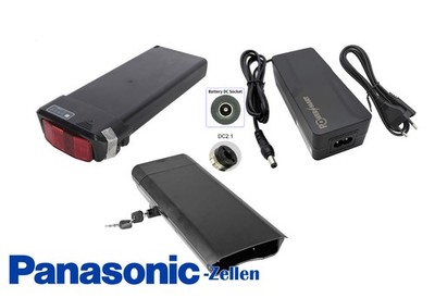 36V 14Ah eBike Akku für EZEGO Step Models + Halterung + Ladegerät