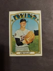 1972 Topps Jim Kaat #709 Minnesota Twins