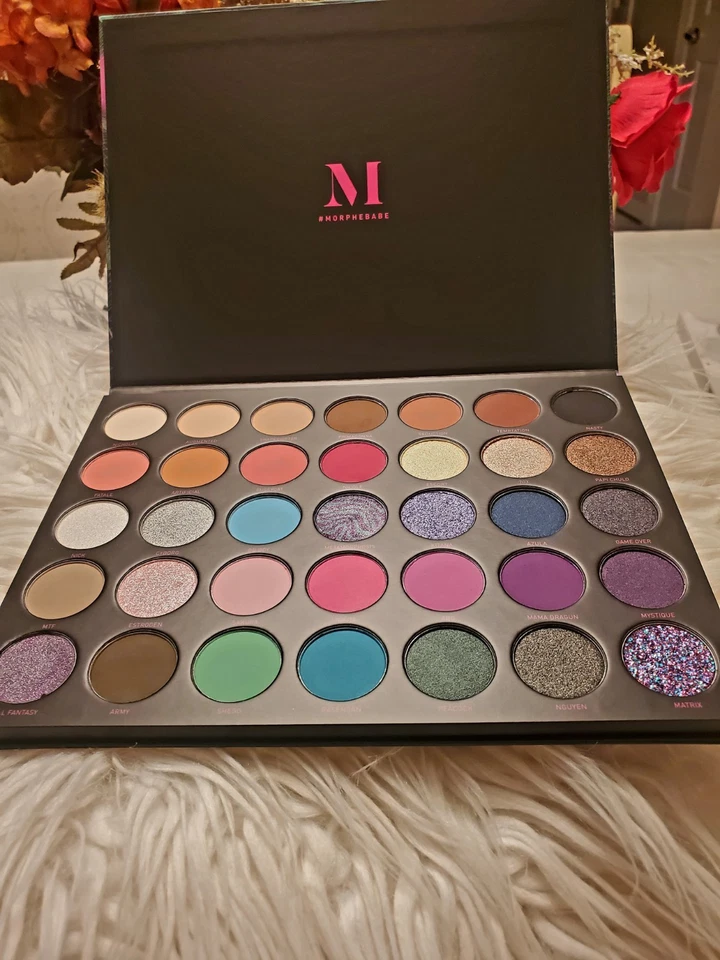 Morphe x Nikita Dragun Artistry Palette imited Edition 35-Pan Eyeshadow Palette! - Image 3 of 4