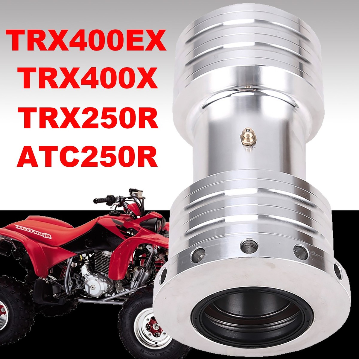 For 1999-2014 Honda TRX 400X 400EX T6 Billet Rear Axle Carrier