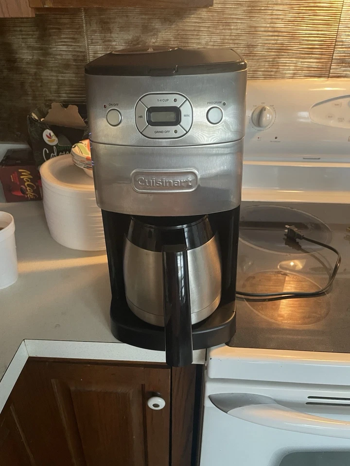 Cuisinart DGB-650 10-Cup Thermal Coffee Maker – Auto Brew & Grind - Image 3 of 4