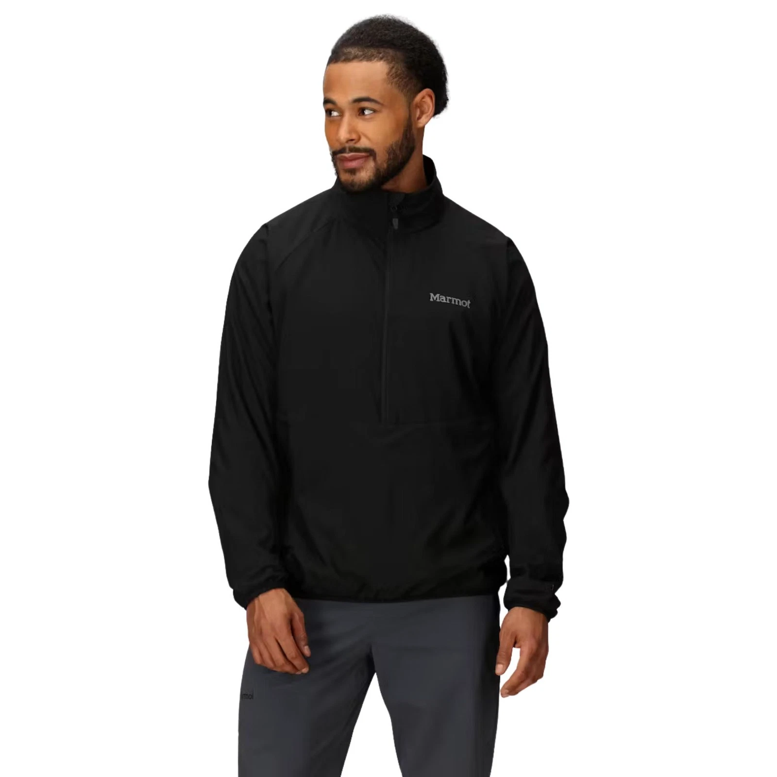Marmot Aerothermal 1/2 Zip Men's Jacket, Black, X-Large
