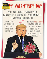 Funny Valentines Day Card for Husband Wife, Sweet Valentines Day Gifts for Him H