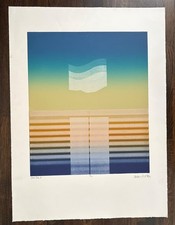 CARLOS DAVILA - "FORTY RIVER B" - FIRMADO - 69/125 - 35" X 25 3/4" - PAPEL PESADO.