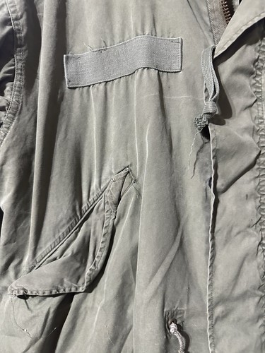 Parka vintage epoca Vietnam estremo freddo coda di pesce con fodera piccolo-regolare - Foto 2 di 5