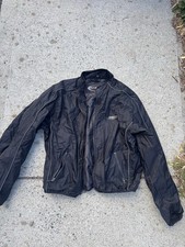 Olympia Moto Sports Jacket Mens Large Black M...