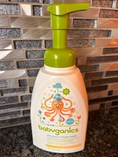 BabyGanics Baby Shampoo Body Wash Fragrance 16oz Pump Bottle