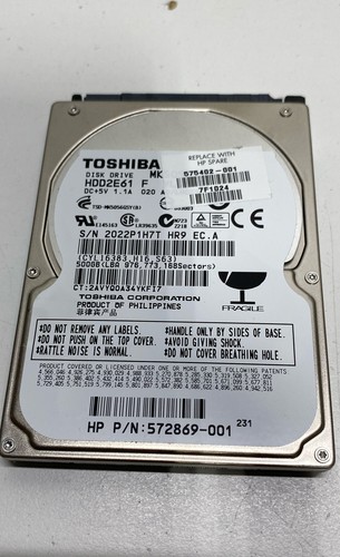 Toshiba and Samsung Internal Hard Drives (Bundle of 2, Wiped) - Bild 5 von 5
