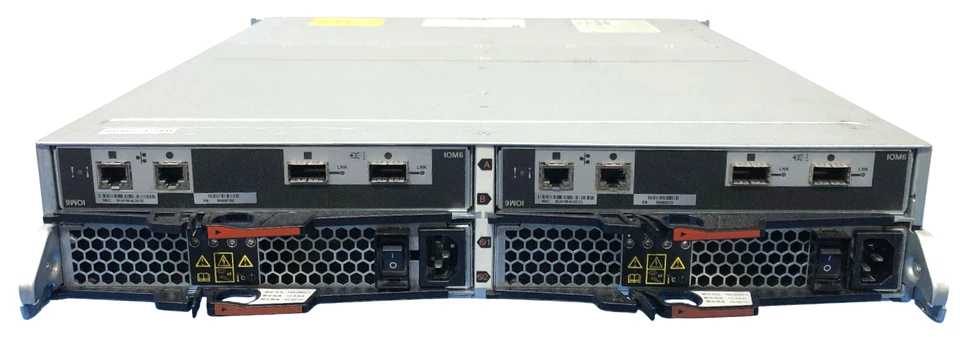 Netapp DS2246 JBOD 24 Bay 2.5" SAS 2x IOM6 6G SAS w/ 24 600GB HDD + Trays - Image 4 of 4