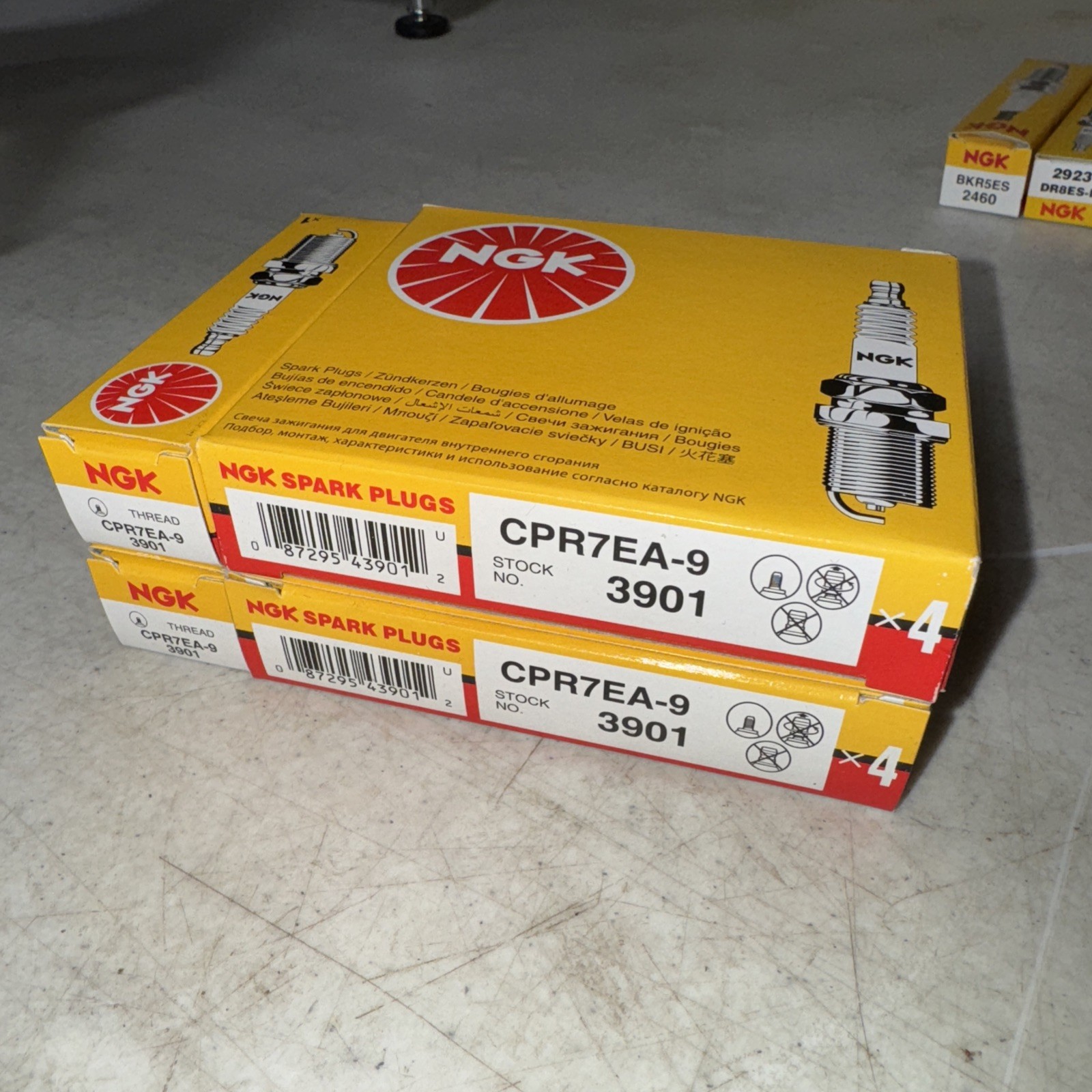 NGK Spark Plugs CPR7EA9 BOX 10 for Suzuki UK110 ADDRESS 2015-2021