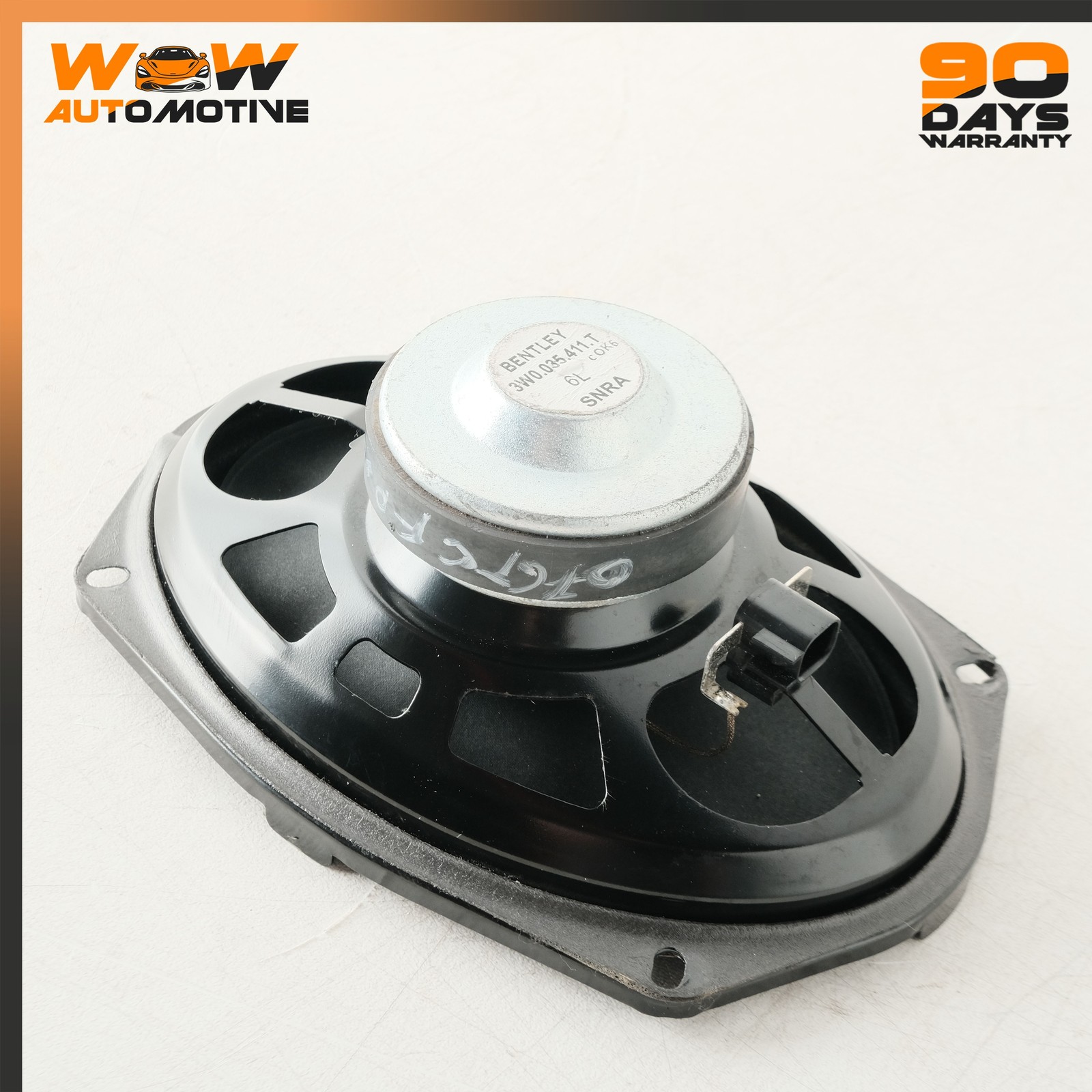 04-11 BENTLEY CONTINENTAL GTC FRONT RIGHT LEFT DOOR BASS LOUDSPEAKER SET OEM