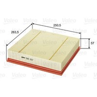 Valeo Luftfilter Filtereinsatz Passend FüR Opel Omega B 2.2 16V 2.0 585207