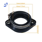 For Harley-Davidson Rubber Manifold Flange 42mm Smoothbore Carb HS42/062-42K