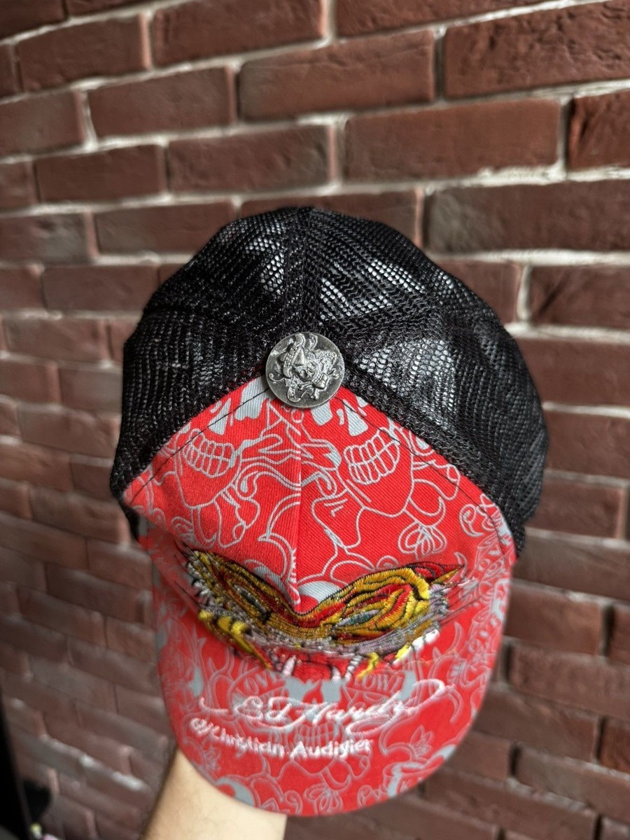Rare Vintage Ed Hardy Tiger Skull Hat Cap Y2K Drip Hype | eBay