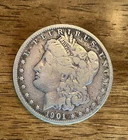 1901-O  MORGAN SILVER DOLLAR -90% Silver New Orleans mintmark