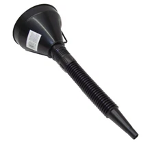 15in  Long  Flexible Funnel Transmission and Motor Oil Water Filler 5in Mouth