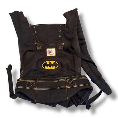 CUSTOM Batman Ergobaby Ergo Baby Organic Infant Carrier black Infant Backpack.
