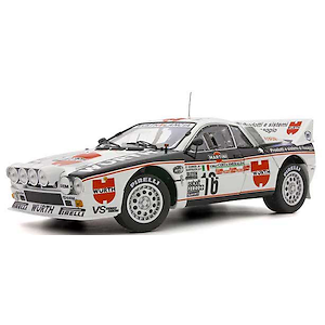 ミニカー 1/18 KYOSHO LANCIA Rally 037 MARTINI 1:18 1/18 Kyosho Lancia 037 Rally Martini Safari n.7 M.Allen
