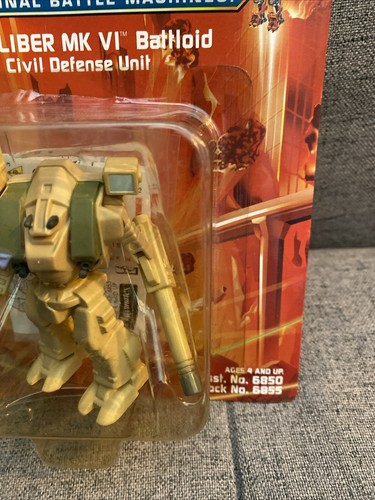 Excaliber MK VI Battloid Exo Squad Robotech Action Figure New 1994 Playmates - Imagen 4 de 10