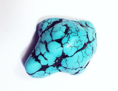 Loose Gemstone Natural Turquoise Rough 47.25 Ct Certified With Free Gift - Picture 5 of 6