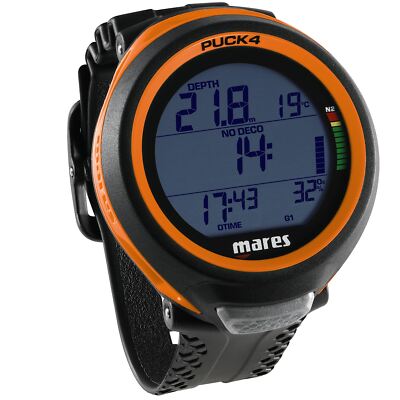 Mares Puck 4 Tauchcomputer - Orange