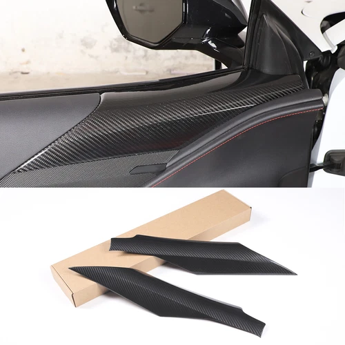 Real Dry Carbon Fiber Interior Dash Trim Cover Set Fits Corvette C8 2020-2025 - Bild 28 von 81