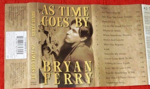 BRYAN FERRY - CASSETTE TAPE - AS TIME  GOES BY - Picture 5 of 5